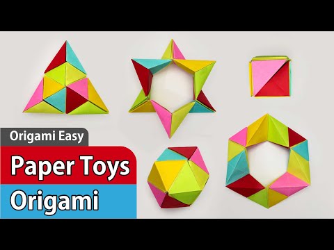 Origami Transformation Magic Cube Easy
