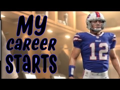 My QB Gets Drafted!!! Madden 18 career mode ep 1