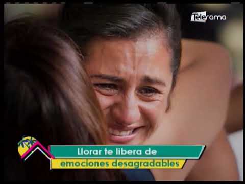 Llorar te libera de emociones desagradables