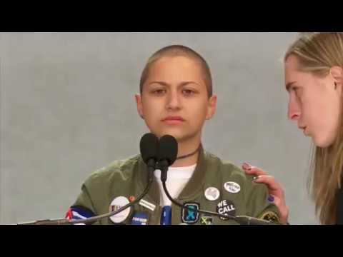 Parkland survivor Emma Gonzalez speaks at March For OurL ives