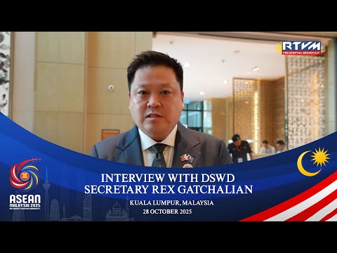 Interview with DSWD Secretary Rex Gatchalian 10/28/2025
