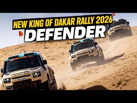 Land Rover Defender established his name in dakar rally 2026 as a dakar King car | #dakarrally2026 