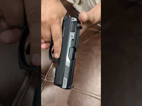 The CZ 75 D Compact: The Most Civilized Gun Airgun, #airsoft #trending #co2airpistol #shortsfeed