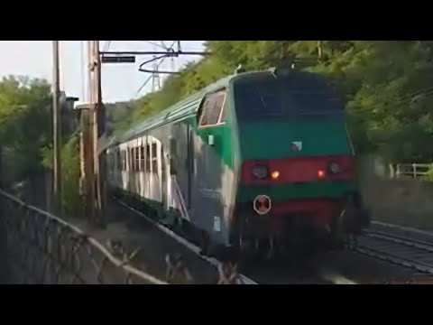 Treno del mare,trenord e464 333 mazinga,San Quirico,trains hunter,trainspotting,succursale Giovi