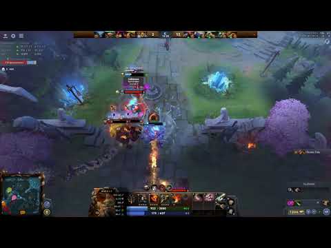 Huskar 1 vs 5 Rampage | Dota 2