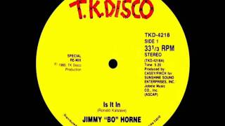Jimmy “Bo” Horne - Is It In (DJ 'S' Remix) video