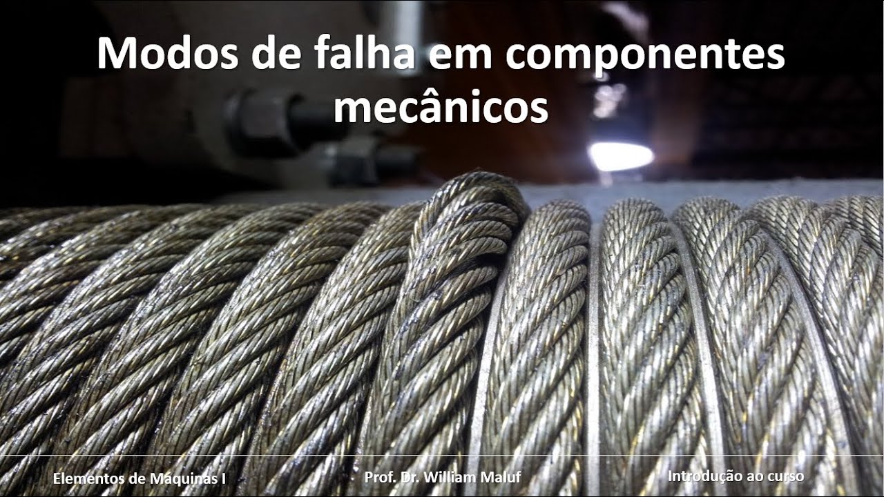 Modos de falha em componentes mecânicos