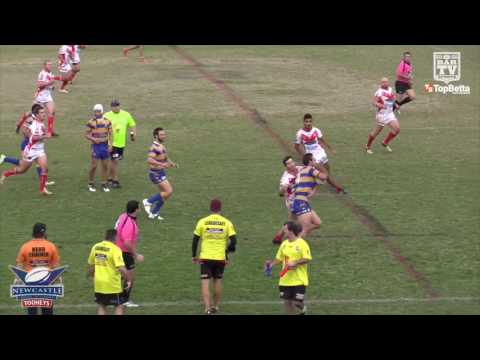 2016 Newcastle RL Round 10 - Reserve Grade Highlights - South Newcastle Lions v Lakes United Seagull