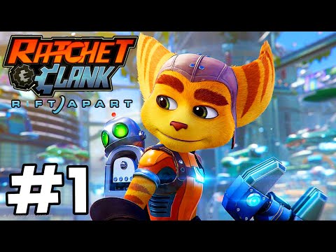 Ratchet and Clank: Rift Apart- Story Mode Gameplay Walkthrough Part 1 ( PS5 )