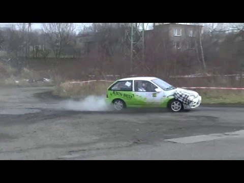 Super Sprint Kaczyce 2016 - Runda I - Krystian Kurowski / Jakub Wilczęga - Subaru Justy