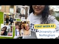my first week at University of Nottingham, UK!! #welcomeweek