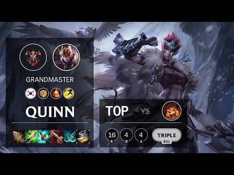 Quinn Top vs Gnar - KR Grandmaster Patch 10.10