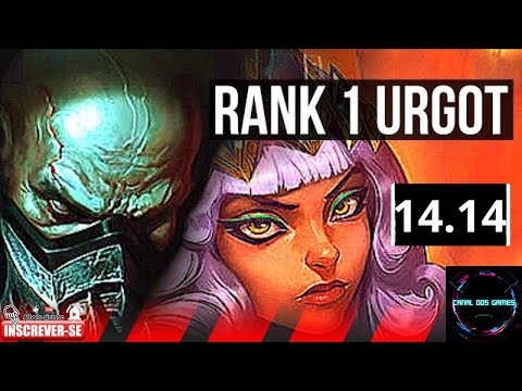 URGOT MID VS QIYANA NO BRONZE...