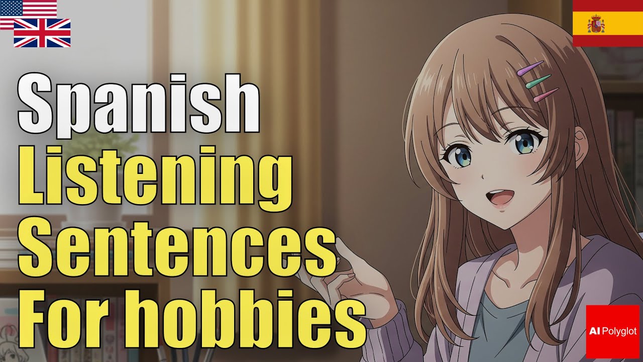 Spanish Listening Sentences for Hobbies | Natural Listening | Must-Know