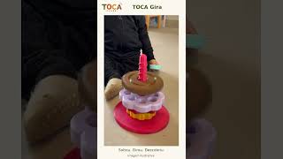 Vídeo de GiraToca — Torre espiral com 6 anéis