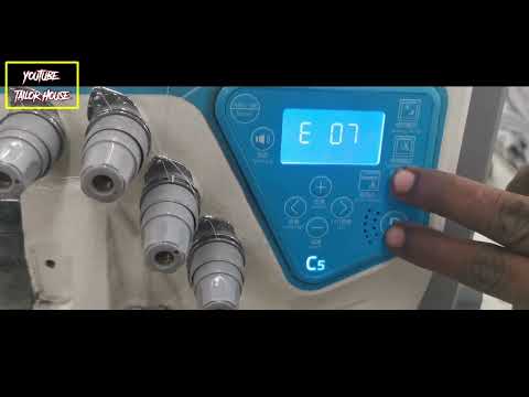 How to fix Error-7 || Jack C5 OverLock Machine || All Error !!  @Tailorhouse2