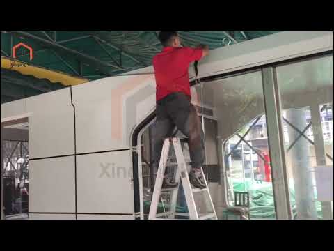 Tiny is the Big! 5.8 meters smart prefab outdoor cabin. #tinyhouse #cabin #prefabhouse #house