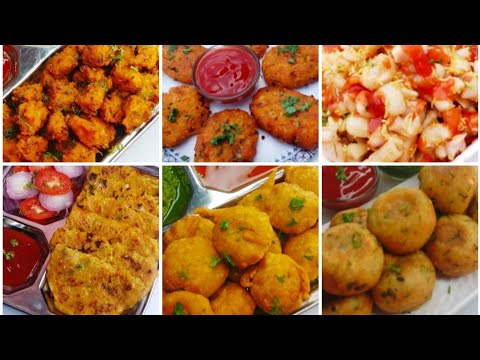 6 snacks recipe | 6 प्रकार का स्पेशल नास्ता | nasta recipe | chatpata nasta | नास्ता रेसिपी