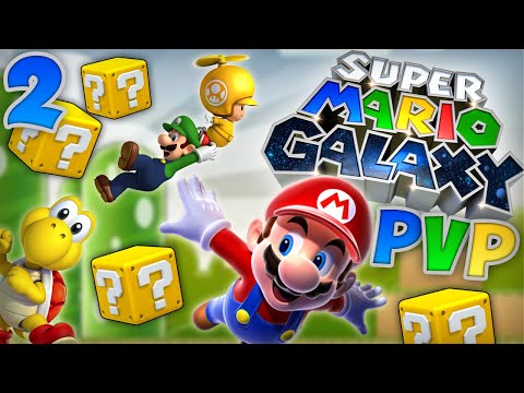Minecraft: Mario Galaxy 2 Lucky Block PVP! w/Blitzwinger & Athix