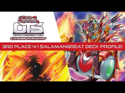 Yugioh! 3rd Place Salamangreat Deck Profile! August 2022! Feat. Luke
