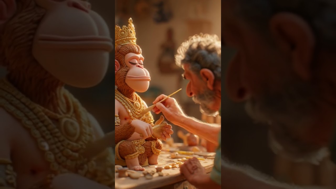 मिट्टी से बनी हनुमान जी की अद्भुत मूर्ति 🙏🚩 | देखिए कैसे बनाई पूरी मूर्ति | Jai Bajrangbali