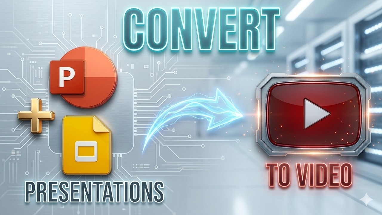How to Convert PowerPoint & Google Slides into a Video