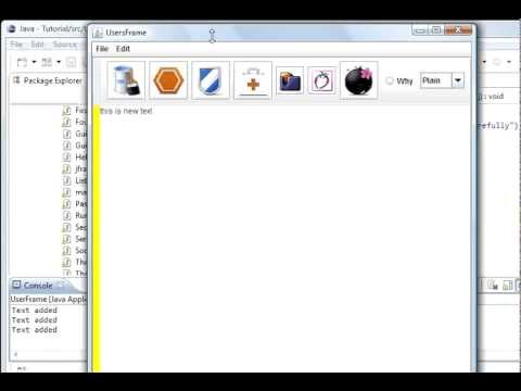Java programming part 82 GUI : DocumentListener
