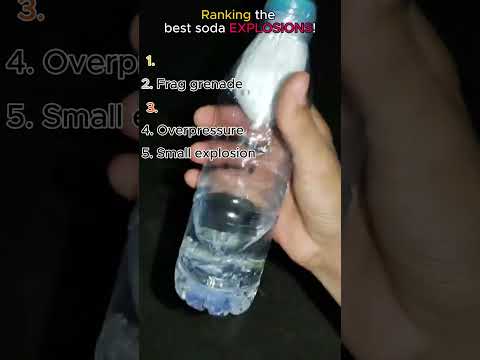 Ranking the BEST soda Explosions!