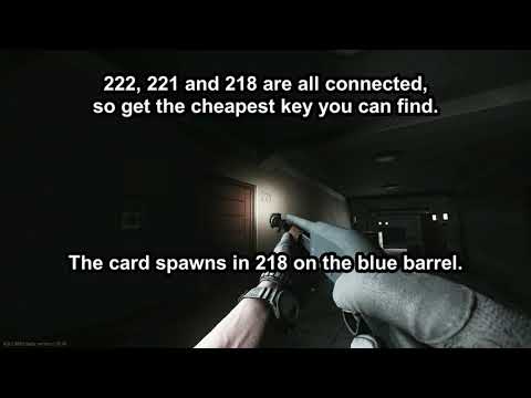 Red Key Card Spawns | Escape from Tarkov