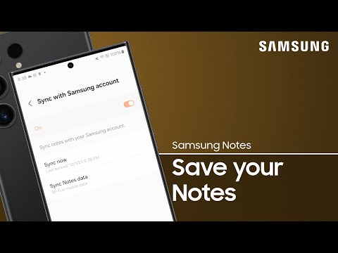 How to save and sync your Samsung Notes | Samsung US