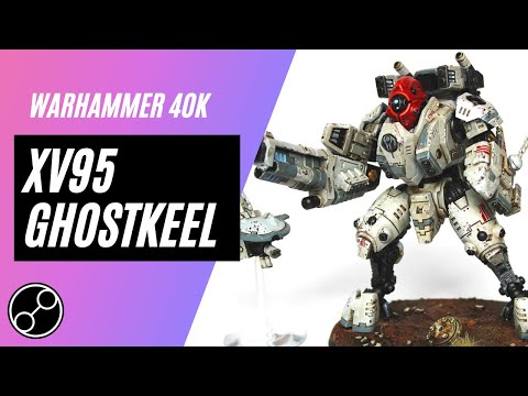 How to Paint Tau Ghostkeel XV95 - Vior'la Sept - Warhammer 40K
