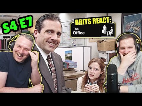 British Guys HILARIOUS The Office Reaction | Season 4 Episode 7 (Money Part 1)