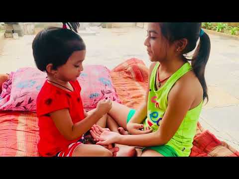 ChildhoodGames |Memories | Engages kids without phone #hetvi #Araddhya #shorts #NoPhoneGames