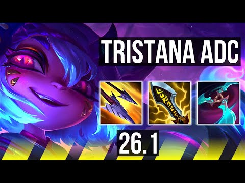 TRISTANA & Lulu vs ASHE & Rell (ADC) | Good KDA: 16/1/6 | EUW Grandmaster | 26.1