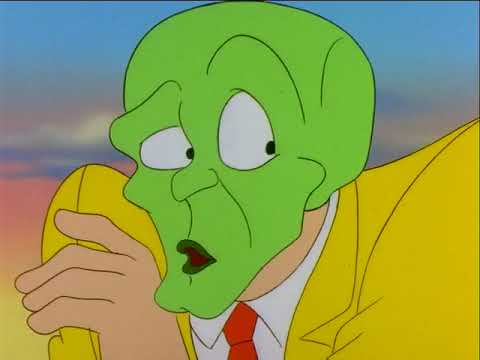 The Mask Animated series Alien mask 1995