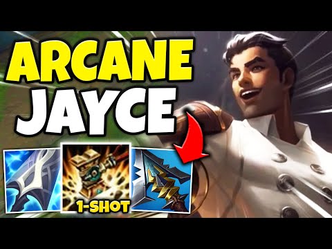 NEW ARCANE JAYCE DELETES YOU WITH 1 COMBO (KOREAN BUILD) - League of Legends