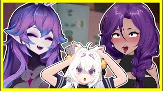 Filian's Mom Makes a Special Face For Cotton (Filian left them alone together)