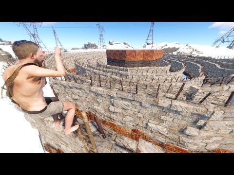 SOLO RAIDING a HIGH SECURITY ICE LAKE COMPOUND | ARMORED | TURRETS | WALLS