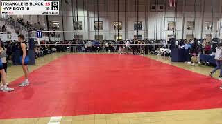 Triangle Boys 18-Black volleyball video