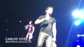 Carlos Vives le canta &quot;Quiero verte sonreír&quot; a Venezuela
