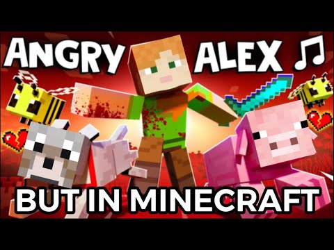 Angry Alex, but it’s remade in Minecraft