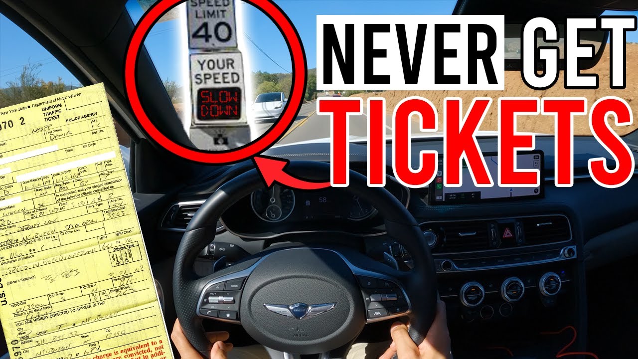 How to Never Get Speeding Tickets