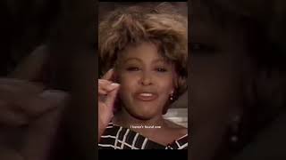 Tina Turner asked about her voice (1993)