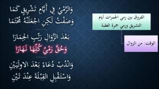 صورة النظم الجلي في الفقه الحنبلي125- شرح/ عامر بهجت (الرمي في أيام التشريق)