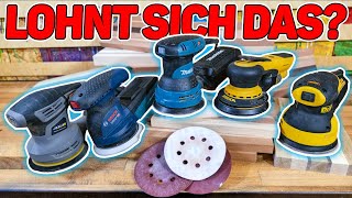 Lohnt sich das? 5️⃣ Exzenterschleifer im Vergleich | Wer schlägt den Mirka Deros?