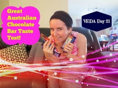 Great Australian Cadburys Chocolate Bar Taste Test! {VEDA Day 21 - August 2014}