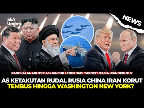 Amerika Gagal Total Kuasai Iran Pasukan Rusia China Korut Jadi Tameng Kapal Induk AS Direbut? News