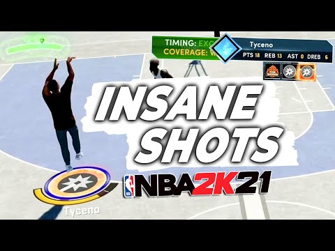 I've been making INSANE SHOTS on NEXT GEN NBA 2K21...