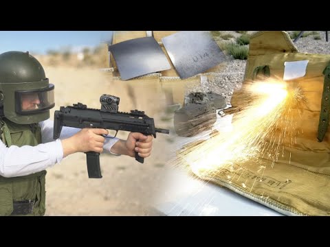 MP7 and P90 Armor piercing ammo vs Soviet 6b3 and 6b5 body armor - The PDWs face reality and despair