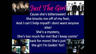 &quot;The Click Five - Just the Girl with Lyrics&quot;